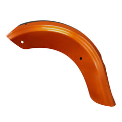 HR3 Scorched Orange / Black Denim Motorcycle Rear Fender Mudguard FLTRK,FLHTK/FLHT 2014-2023