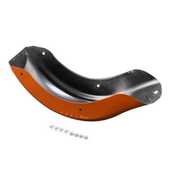HR3 Scorched Orange / Black Denim Motorcycle Rear Fender Mudguard FLTRK,FLHTK/FLHT 2014-2023