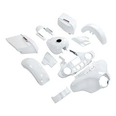 HR3 Stone Washed White Pearl Street Glide Special Fairing Kit
