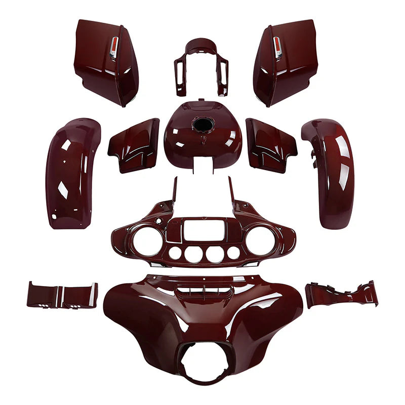 HR3 Billiard Burgundy 2020 Complete Body Fairing Kit For Harley Street Glide Special FLHXS 14-23