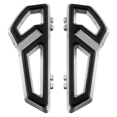 CUSTOM CHROME Empire Front Rider Driver Footboard FloorBoard Fit For Harley Touring Softail
