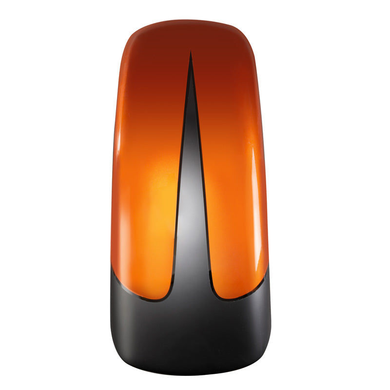 HR3 Scorched Orange / Black Denim Motorcycle 18" Wide Tire Front Mudguard Fender For Harley Touring Models 2014-2023