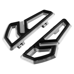 CUSTOM CHROME Empire Front Rider Driver Footboard FloorBoard Fit For Harley Touring Softail