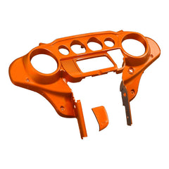 HR3 Scorched Orange / Black Denim Batwing Front  Inner Fairing 2019 STREET GLIDE SPECIAL( FLHXS ）