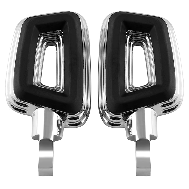 CUSTOM CHROME Male Mount Style Foot Pegs Footrest for Harley Touring Softail Sportster