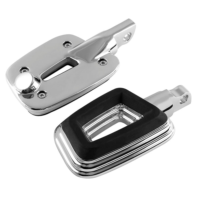 CUSTOM CHROME Male Mount Style Foot Pegs Footrest Fit For Harley Touring Softail Sportster