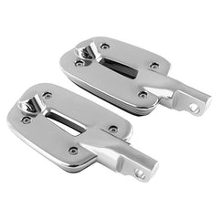 CUSTOM CHROME Male Mount Style Foot Pegs Footrest Fit For Harley Touring Softail Sportster