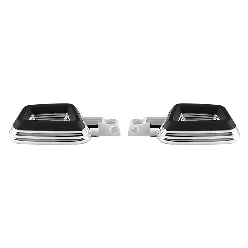 CUSTOM CHROME Male Mount Style Foot Pegs Footrest Fit For Harley Touring Softail Sportster