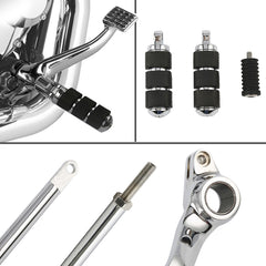 Custom Chrome Forward Controls Pegs Fit For Harley Sportster XL 883 1200 1991-2003