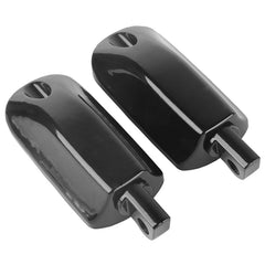 Santee Highway Triple Slot Male Mount Footpegs Footrest Gloss Black Chrome Fit For Harley All Models