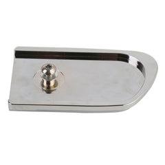 Custom Chrome Rebel Large Brake Pedal Pad Chrome, Black Anodized Fit For Harley Touring Softail Trike