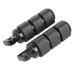 Santee Passenger Highway Footpeg Footrest Gloss Black Chrome Fit For Harley Touring Sportster Dyna