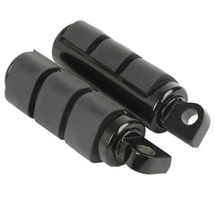 Santee Passenger Highway Footpeg Footrest Gloss Black Chrome Fit For Harley Touring Sportster Dyna