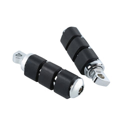 Santee Passenger Highway Footpeg Footrest Gloss Black Chrome Fit For Harley Touring Sportster Dyna