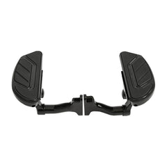 Tour Ease Footboard Floorboard Brake Pedal Shifter Peg Gloss Black Chrome Fit For Harley Touring