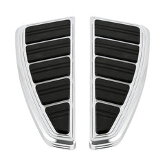 Tour Ease Rider Driver Footboard Kit Chrome Gloss Black Fit For Harley Touring Softail FL FLD #40
