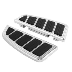 Tour Ease Rear Passenger Footboard Floorboard Chrome Gloss Black Fit For Harley Touring Softail