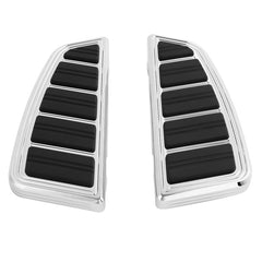 Tour Ease Rear Passenger Footboard Floorboard Chrome Gloss Black Fit For Harley Touring Softail