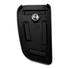 Tour Ease Brake Pedal Pad Gloss Black Chrome Fit For Harley Touring FLD FL Softail Anti-Slip