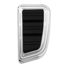 Tour Ease Brake Pedal Pad Gloss Black Chrome Fit For Harley Touring FLD FL Softail Anti-Slip