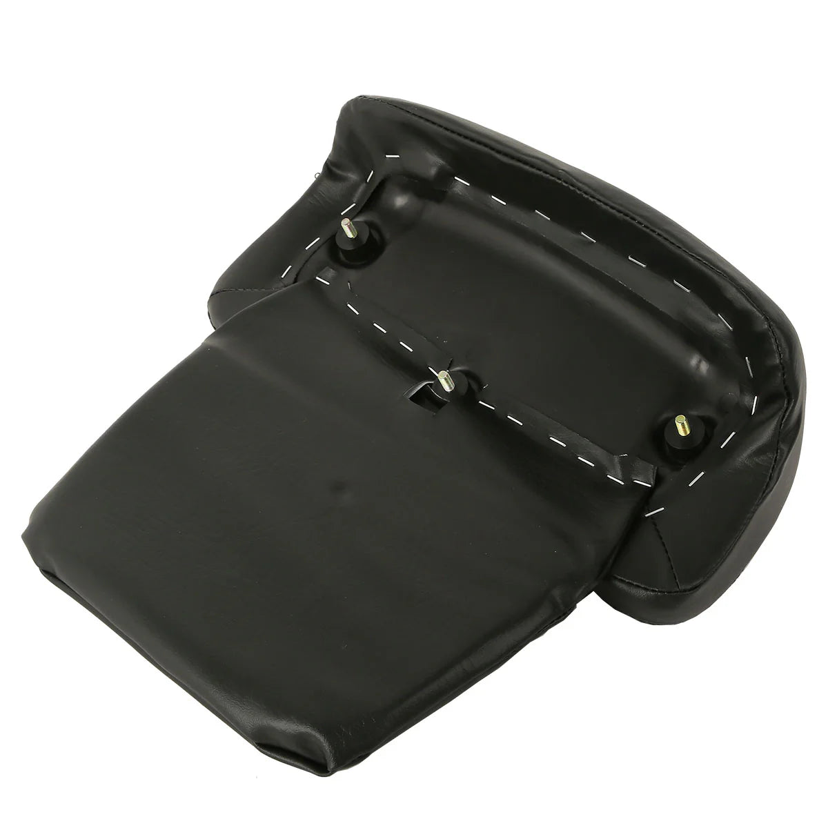HR3 Razor Pack Trunk Chopped Backrest For Harley Touring Glide Road King 97-13 black