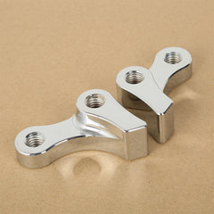 Custom Chrome 1"Drop Rear Shock Lowering Kit Chrome Fit For Harley Dyna 95-05 Lowrider 06-10