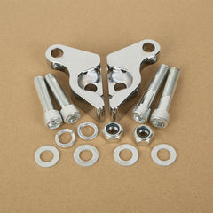 Custom Chrome 1" Rear Shock Lowering Kit Aluminum Fit Black Anodized Chrome For Harley VRSC V-ROD Models 02-17