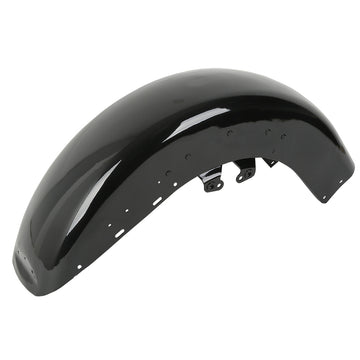 Custom Chrome Gloss Black Front Fender for Harley Electra Tri Glide Ultra Limited Road King '14-'23