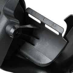 Custom Chrome Gloss Black Lower Vented Fairings Glove Box Fit For Harley Touring '83-'13