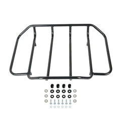 HR3 Black Pack Trunk Luggage Top Rack Fit For Harley King Chopped Razor Tour Pak Touring