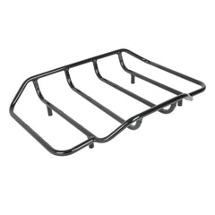 HR3 Black Pack Trunk Luggage Top Rack Fit For Harley King Chopped Razor Tour Pak Touring