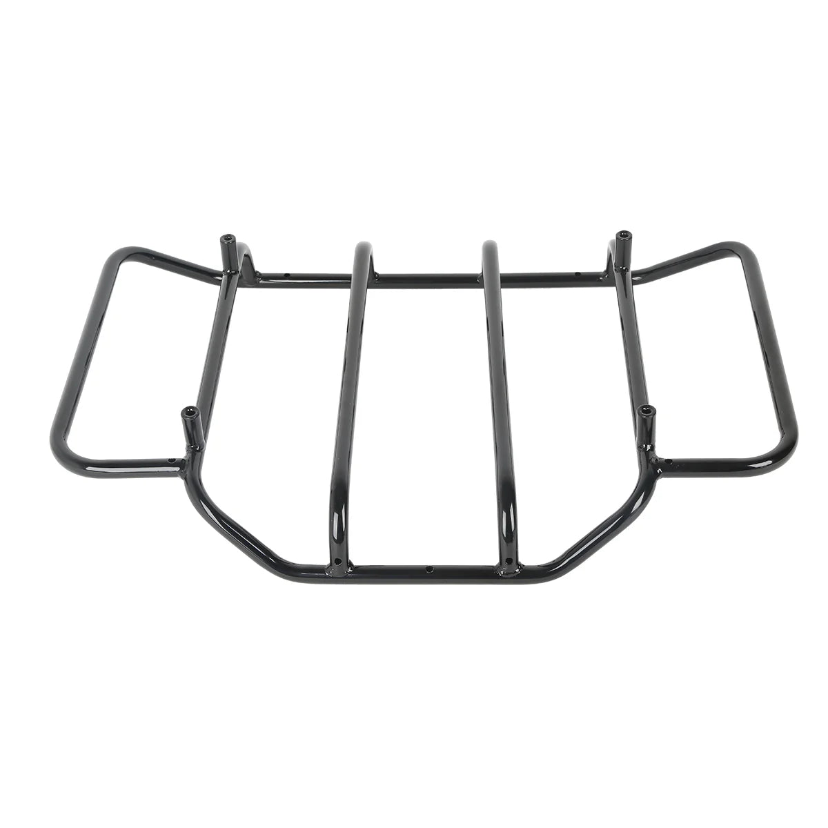 HR3 Black Pack Trunk Luggage Top Rack Fit For Harley King Chopped Razor Tour Pak Touring