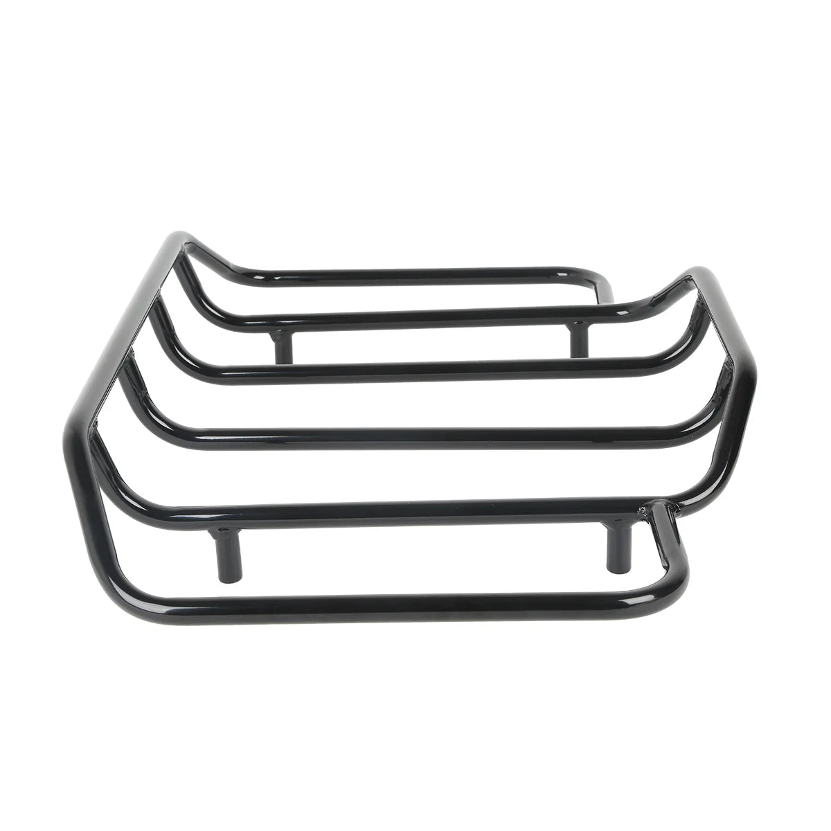 HR3 Black Pack Trunk Luggage Top Rack Fit For Harley King Chopped Razor Tour Pak Touring