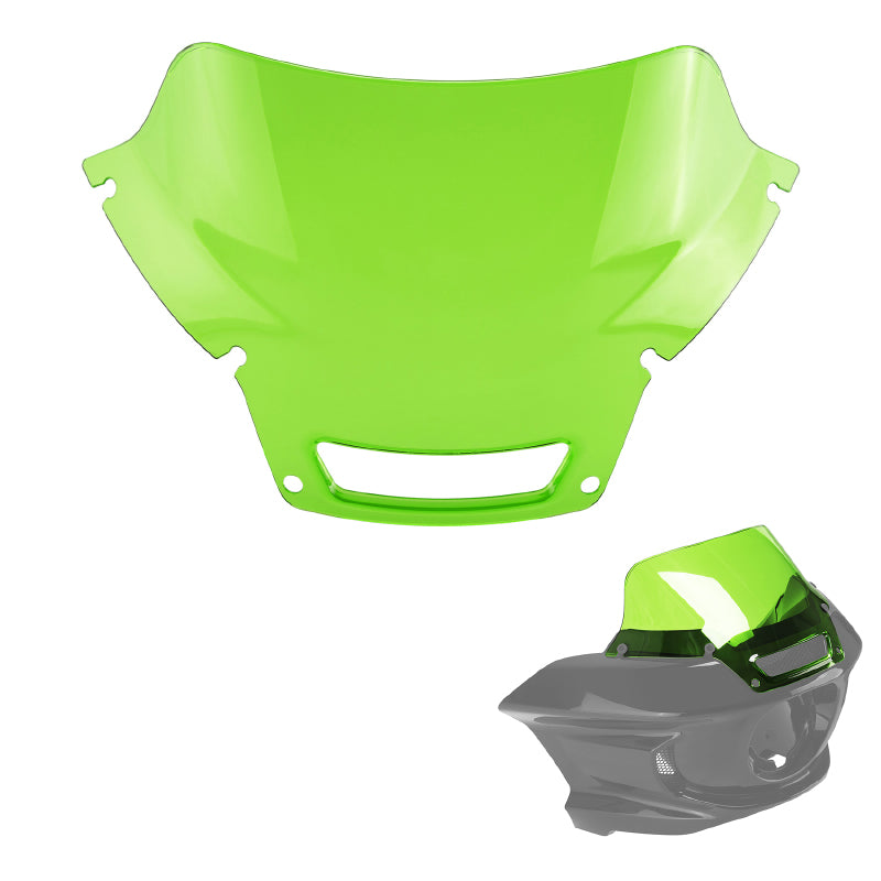 HR3 7" Green Windshield Fit For Harley Low Rider ST FXLRST 2022-2025