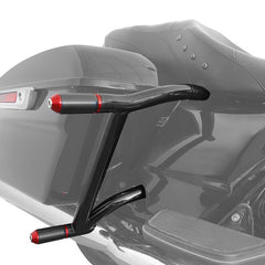 CUSTOM CHROME Rear Saddlebag Support Guards Rails Fit For Harley Touring '09-'23.5
