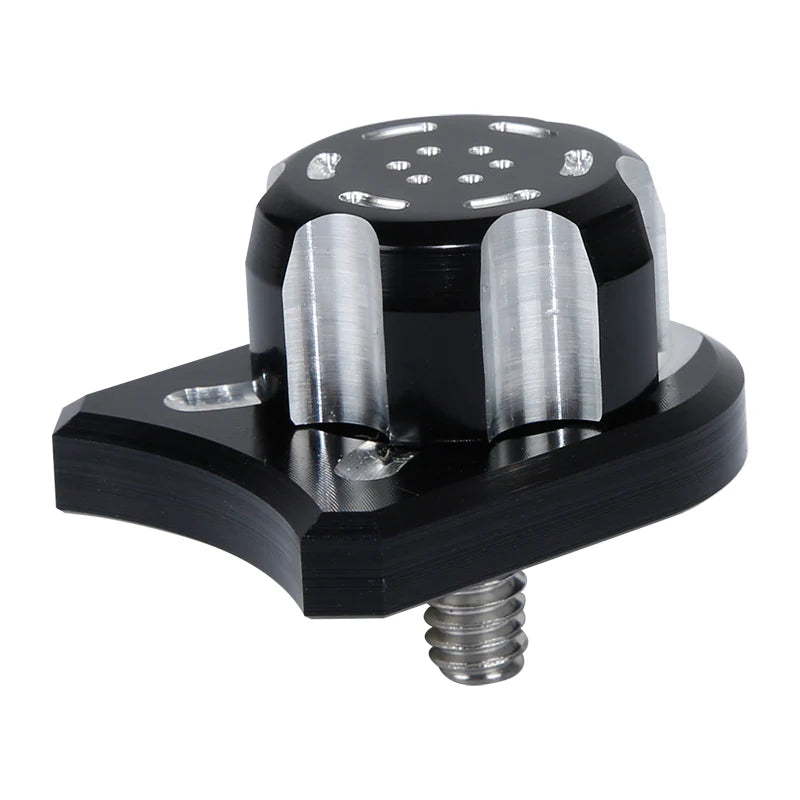 Aluminum Rear Seat Screw Bolt Mount Knob Cover Fit For Harley Touring 1996-2024