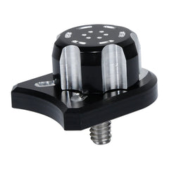 Aluminum Rear Seat Screw Bolt Mount Knob Cover Fit For Harley Touring 1996-2024