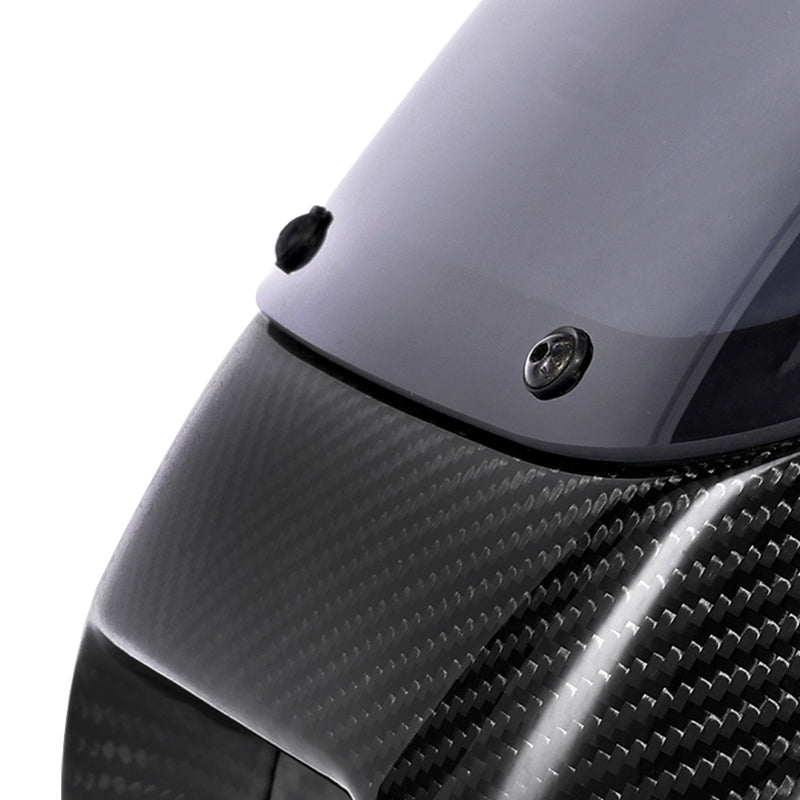 HR3 Carbon Fiber Vivid Black Headlight Fairing & Windshield Fit For Harley Softail FXBB FXLR 2018-later
