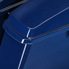 HR3 Bright Billiard Blue Hard Saddlebags (Regular) For 14-23 Harley Touring