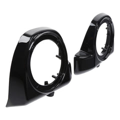 HR3 Vivid Black Lower Fairing Speaker Pods For Harley Touring Models 2014-2024