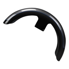 HR3 Gauntlet Gray Metallic / Vivid Black 21" Wrap Front Fender Fit For Harley Touring 2014-2023