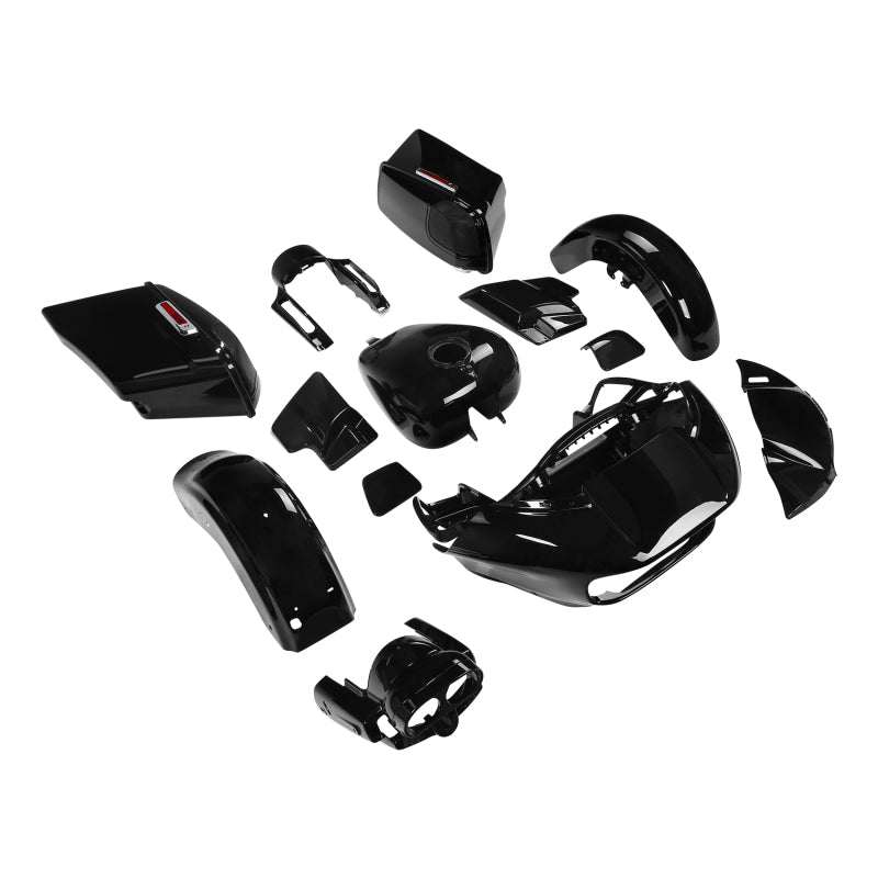 HR3 Vivid Black Complete Body Fairing Kit For Harley CVO Road Glide FLTRXSE 15-23
