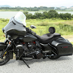 C.C. Rider Black Rider Backrest Pad for Harley Touring 1988-2025