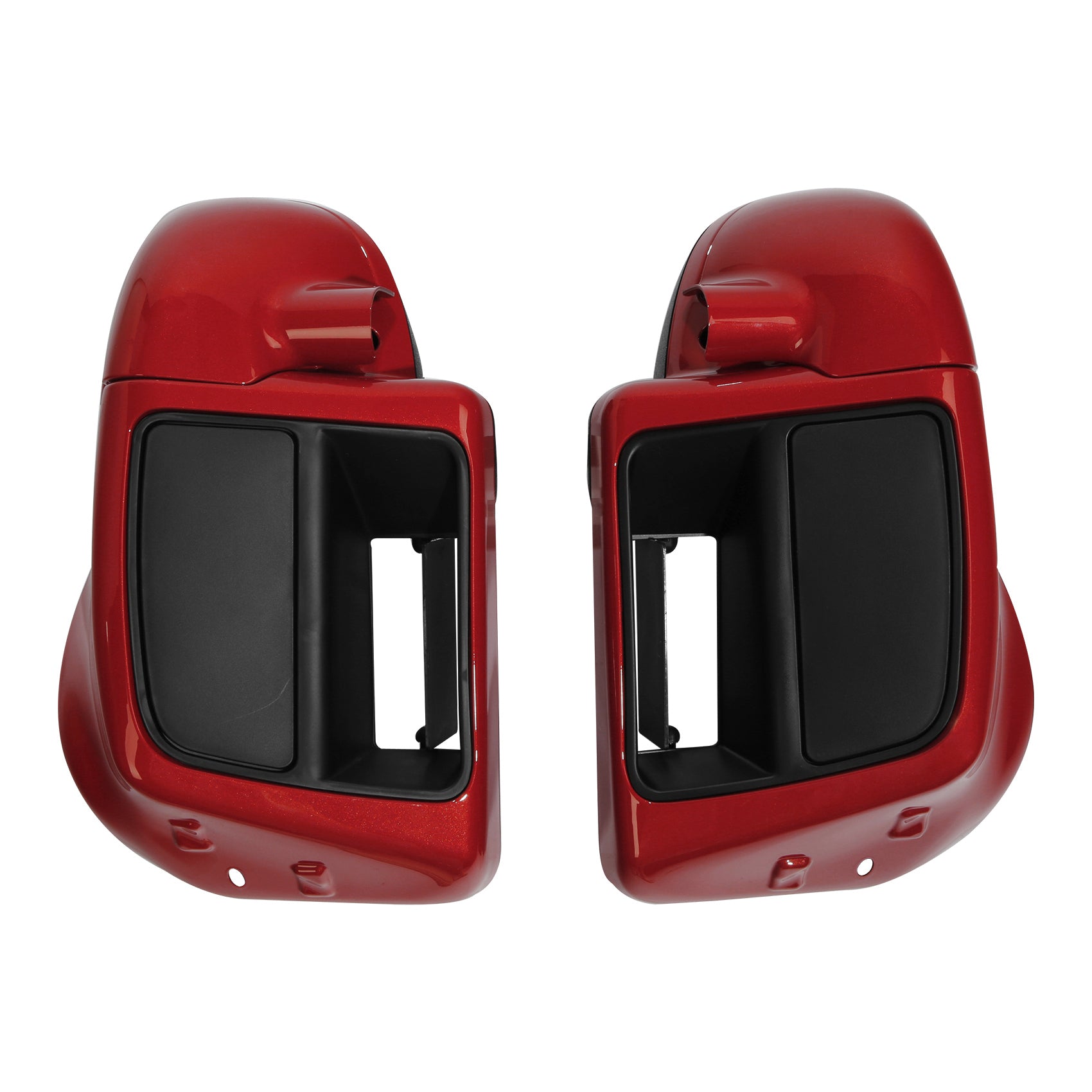 HR3 Wicked Red Vented Lower Fairing Kit For Harley Touring models 2014-2024