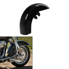 Custom Chrome Gloss Black Front Fender Fit For Harley Electra Tri Glide Ultra Limited Road King '89-'13