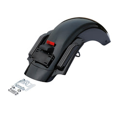Custom Chrome CVO Style Somke Lens LED Rear Fender System Fit For Harley Touring '14-'23