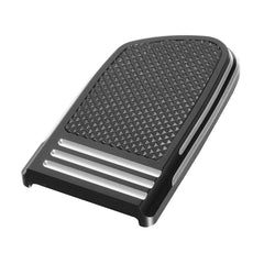 Custom Chrome Rebel Large Brake Pedal Pad Chrome, Black Anodized Fit For Harley Touring Softail Trike