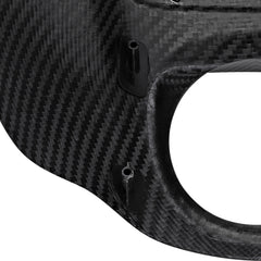 HR3 Carbon Fiber Black Denim Headlight Fairing & Windshield Fit For Harley Softail FXBB FXLR 2018-later