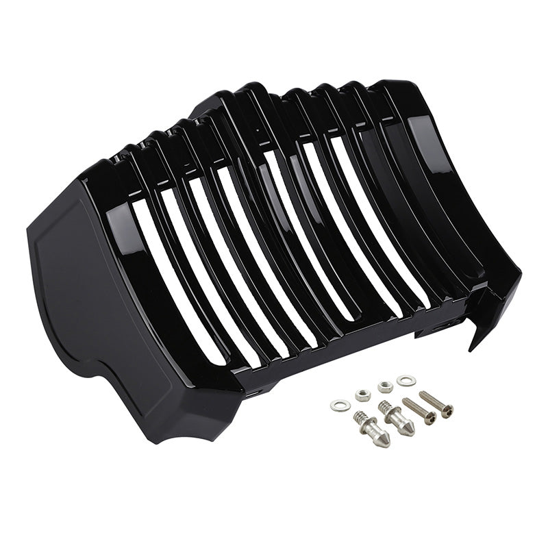 HR3 Vivid Black Harley Oil Cooler Cover For Harley Touring 2017-2023