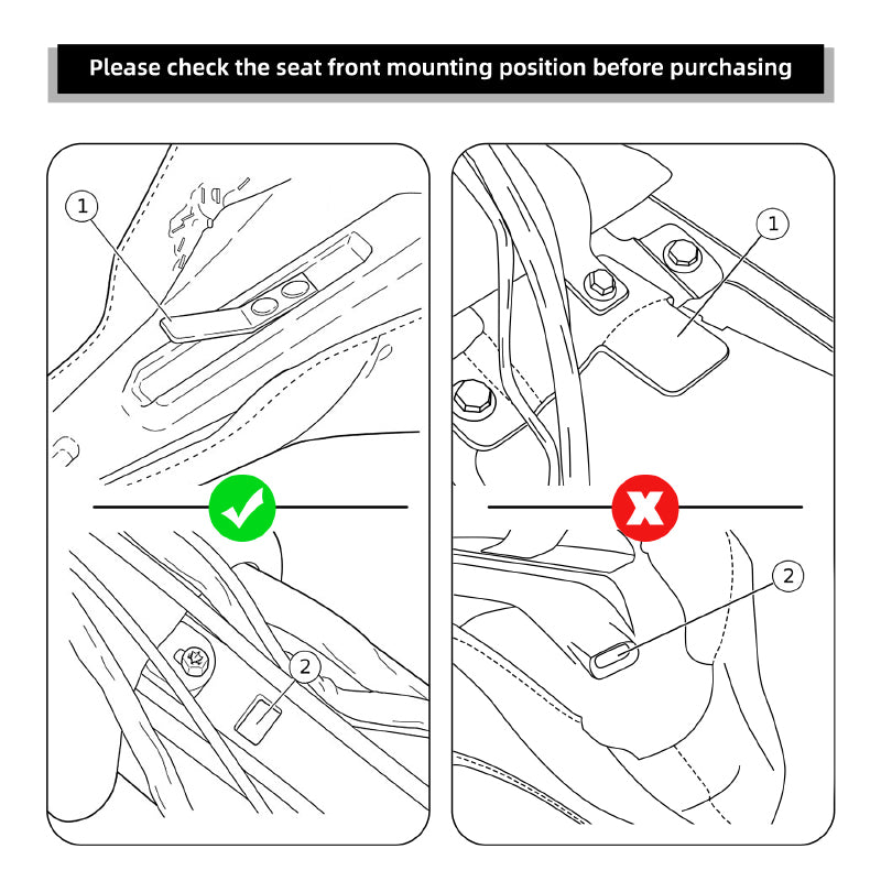 C.C. RIDER Touring Seat 2 Up Seat Driver Passenger Seat For Harley CVO Street Glide Road King Road Glide Electra Glide, 1997-2007